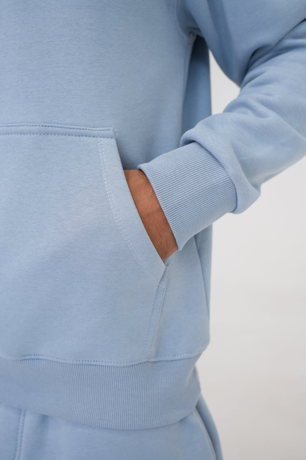 Sky Blue Premium Hoodie
