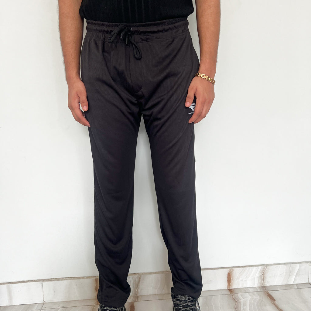 Basic Knitted Black Trouser
