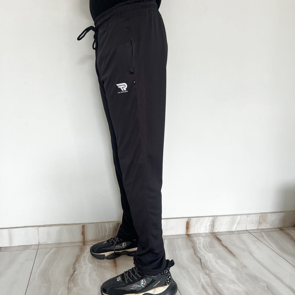 Basic Knitted Black Trouser