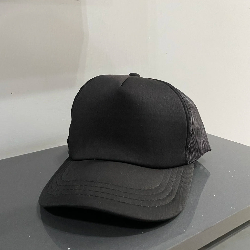 Black Net Cap