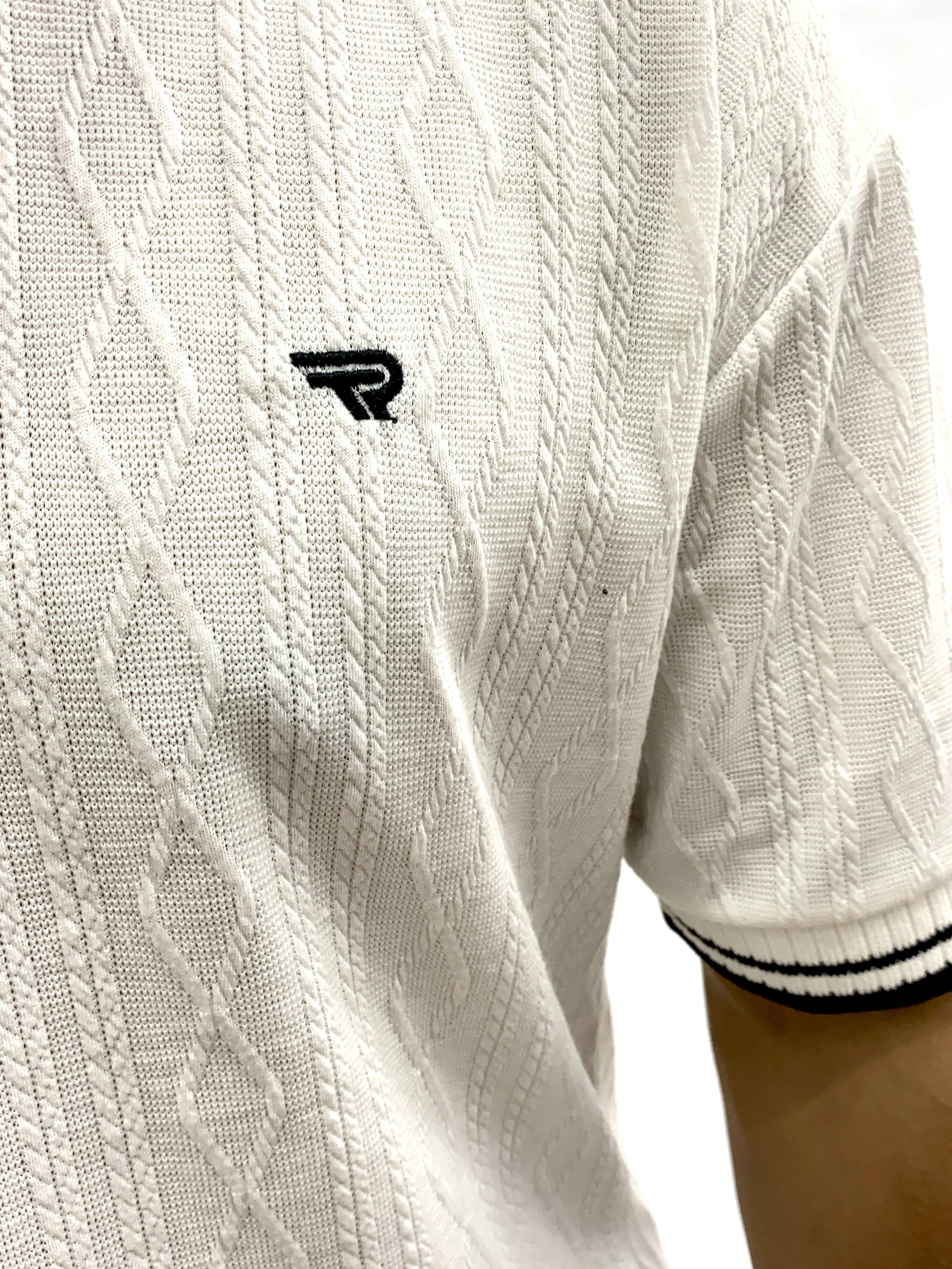 Off white Premium Knitted Polo
