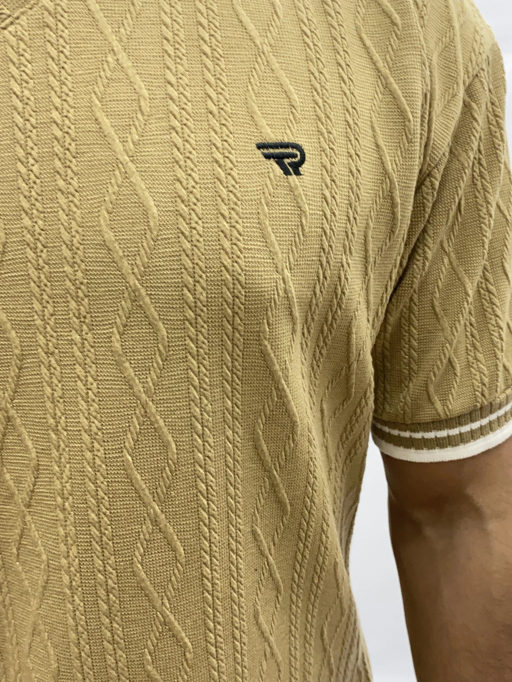 Camel Premium Knitted Polo